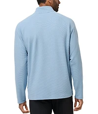 TravisMathew Performance Waffle Quarter-Zip Pullover