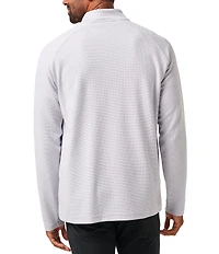 TravisMathew Performance Waffle Quarter-Zip Pullover
