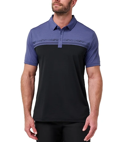 TravisMathew Perspective Shift Short Sleeve Polo Shirt