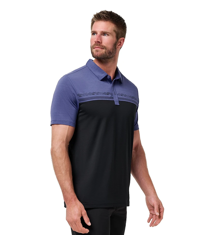 TravisMathew Perspective Shift Short Sleeve Polo Shirt