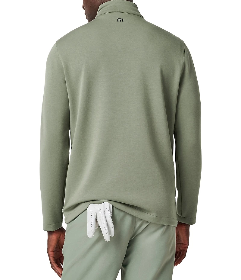 TravisMathew Point Of Sail 2.0 Stretch Quilted Mock Neck Jacket