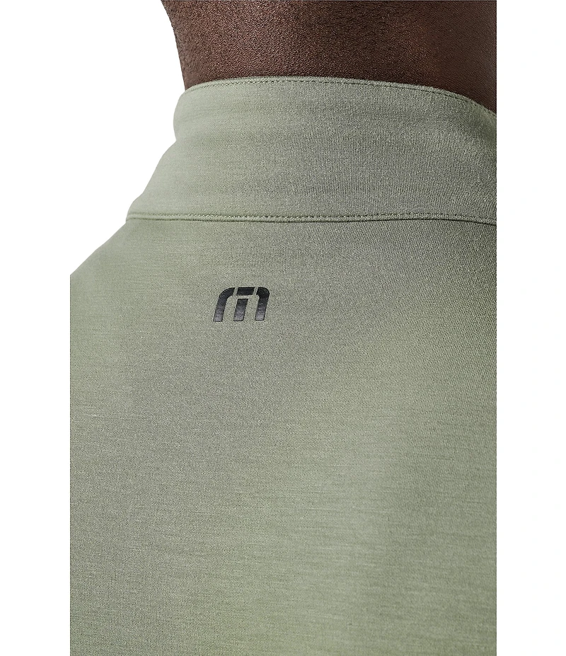 TravisMathew Point Of Sail 2.0 Stretch Quilted Mock Neck Jacket