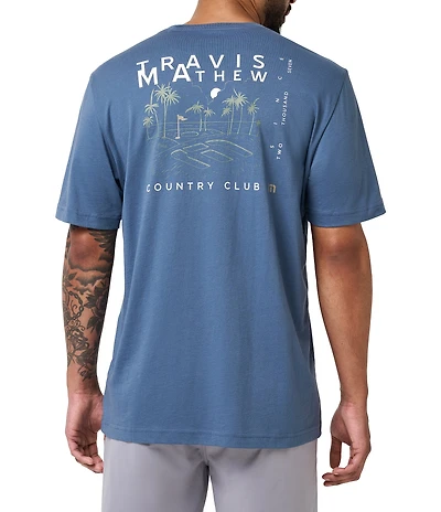 TravisMathew Putt Pace Short Sleeve Graphic T-Shirt