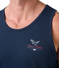 TravisMathew Red White Americana BBQ Tank