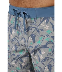 TravisMathew Relationship Floral Print 8.5#double; Inseam Boardshorts