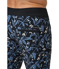 TravisMathew Relationship Floral Print 8.5#double; Inseam Boardshorts