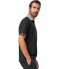 TravisMathew Reservation Number Short Sleeve Polo Shirt