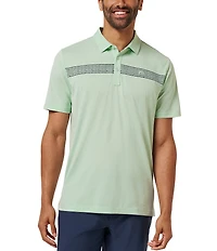 TravisMathew River Boat Cruise Short Sleeve Polo Shirt