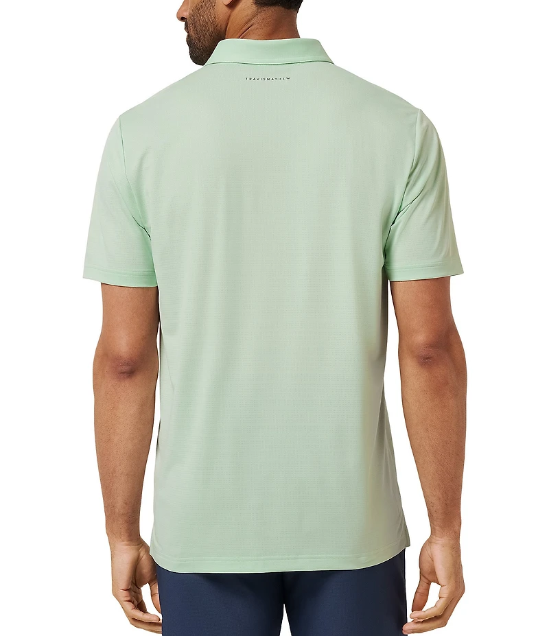 TravisMathew River Boat Cruise Short Sleeve Polo Shirt