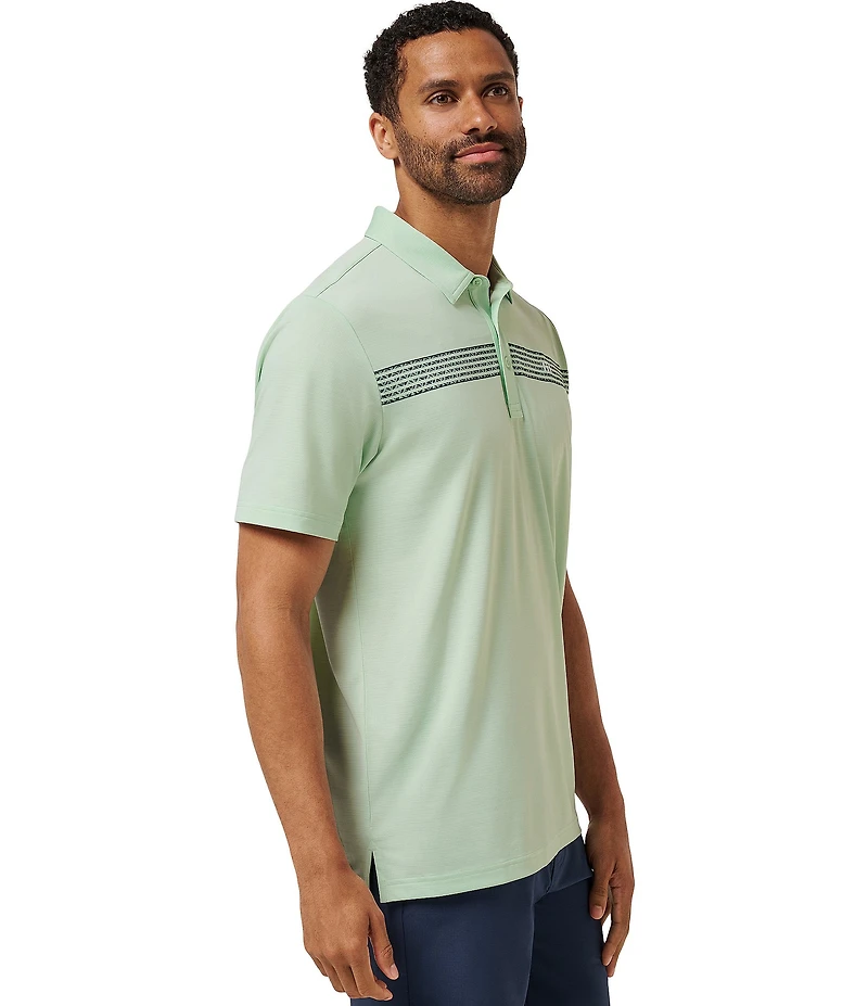 TravisMathew River Boat Cruise Short Sleeve Polo Shirt