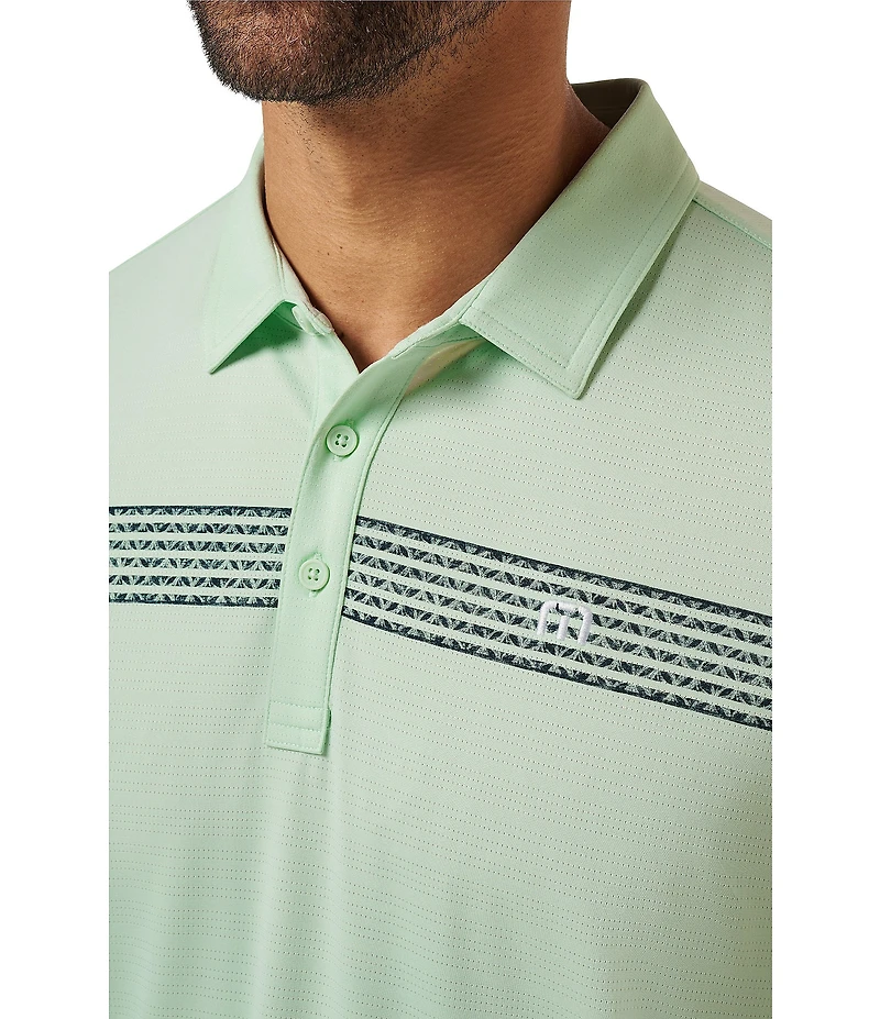 TravisMathew River Boat Cruise Short Sleeve Polo Shirt
