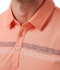 TravisMathew Roaming Routes Short Sleeve Polo Shirt