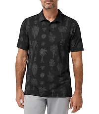 TravisMathew Salt Mist Short Sleeve Polo Shirt
