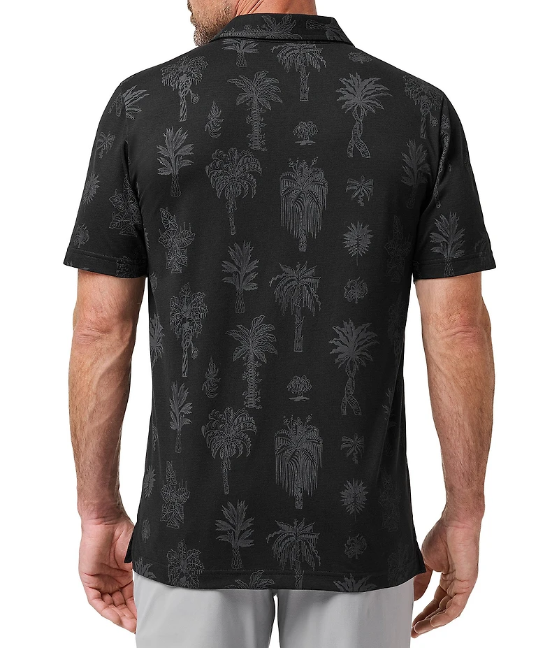 TravisMathew Salt Mist Short Sleeve Polo Shirt