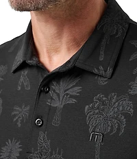 TravisMathew Salt Mist Short Sleeve Polo Shirt