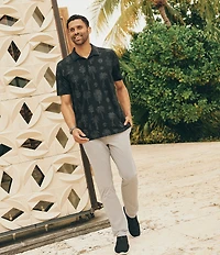 TravisMathew Salt Mist Short Sleeve Polo Shirt
