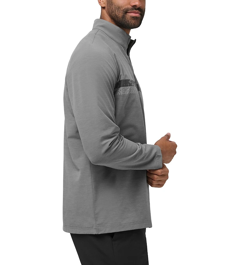 TravisMathew Sit And Sip Quarter-Zip Pullover