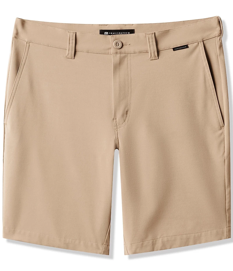 TravisMathew Tech Chino 8#double; Inseam Shorts