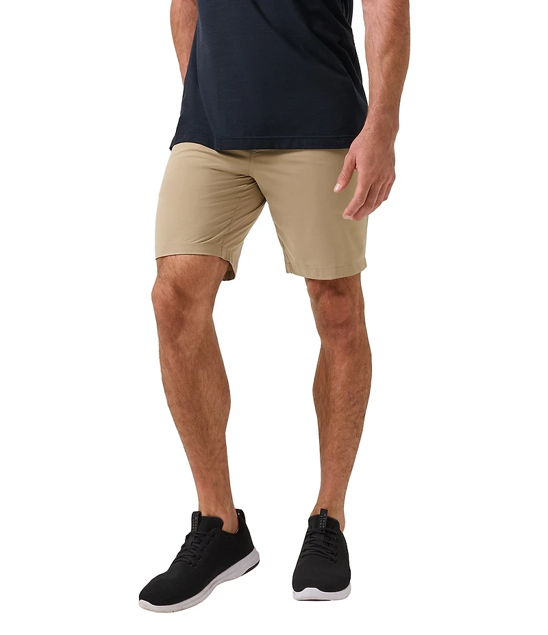 TravisMathew Tech Knit 9#double; Inseam Shorts