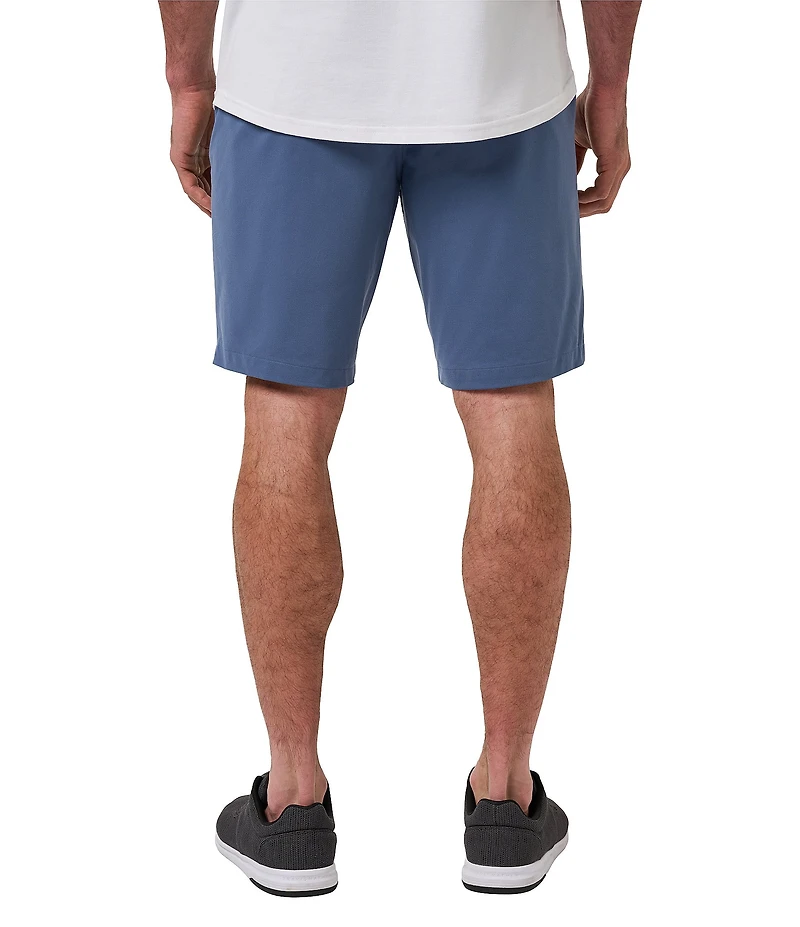 TravisMathew Tech Knit 9#double; Inseam Shorts