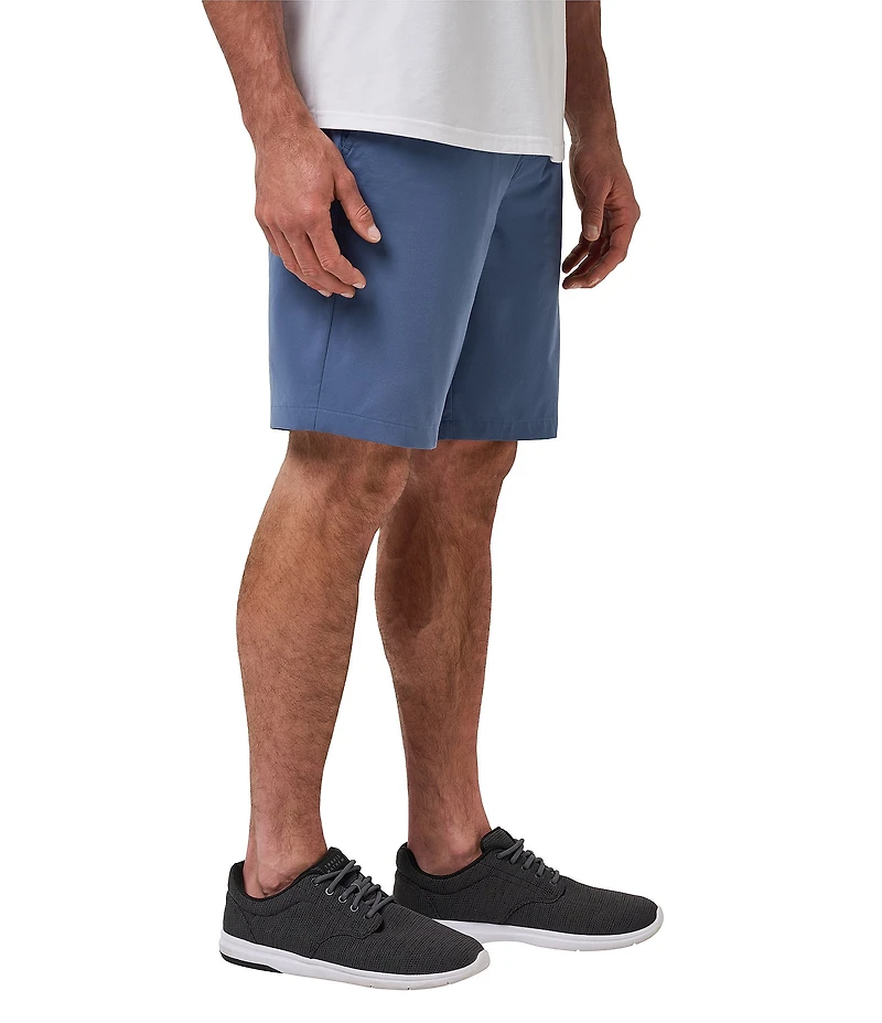 TravisMathew Tech Knit 9#double; Inseam Shorts