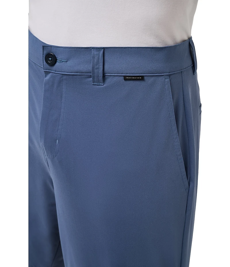 TravisMathew Tech Knit 9#double; Inseam Shorts