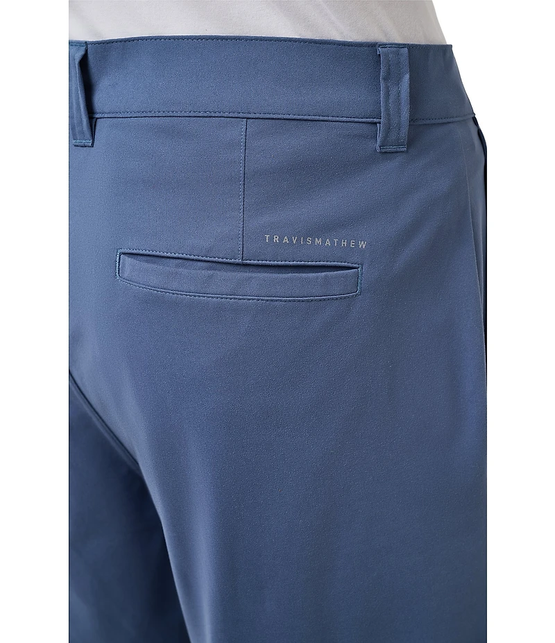 TravisMathew Tech Knit 9#double; Inseam Shorts