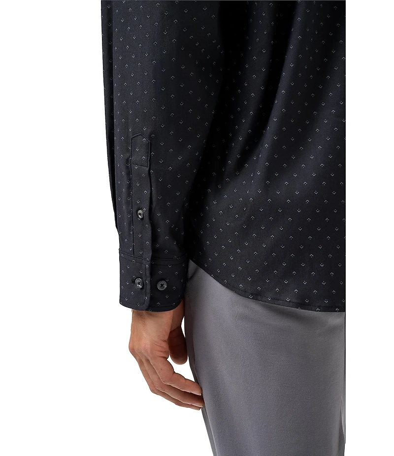 TravisMathew Tech Tidbits Long Sleeve Woven Shirt