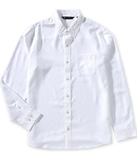 TravisMathew Tech Tidbits Long Sleeve Woven Shirt