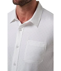TravisMathew Tech Tidbits Long Sleeve Woven Shirt