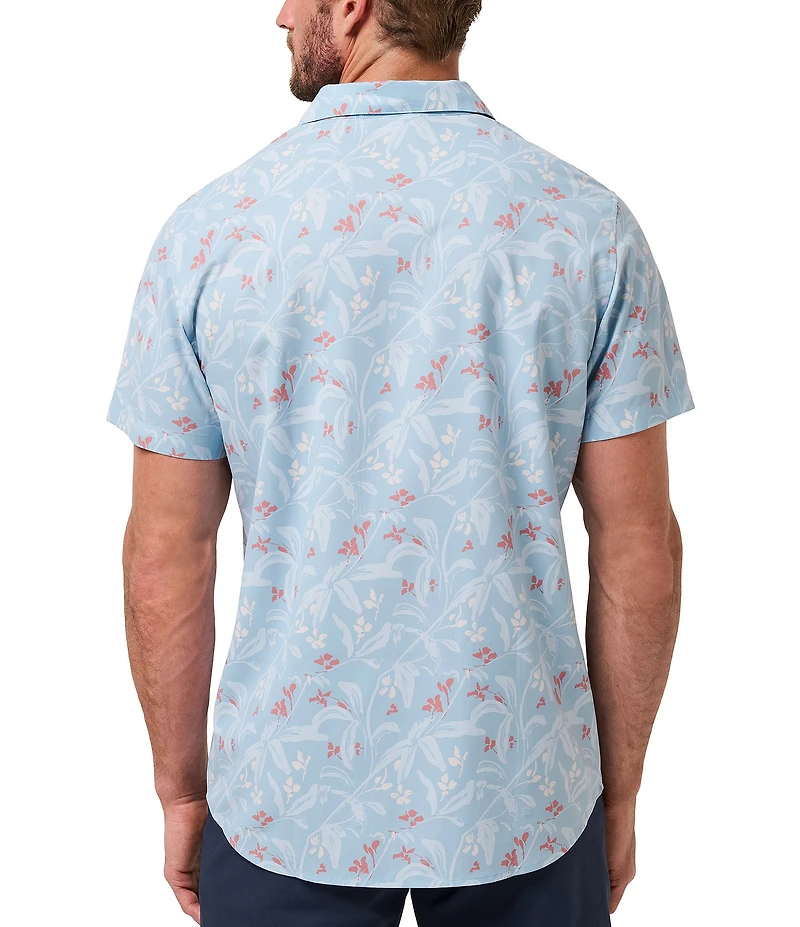 TravisMathew Techwoven Coast Short Sleeve Woven Shirt