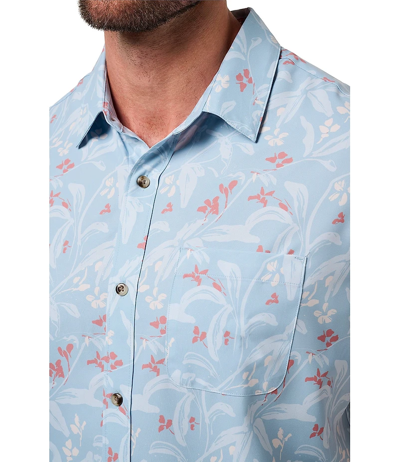 TravisMathew Techwoven Coast Short Sleeve Woven Shirt