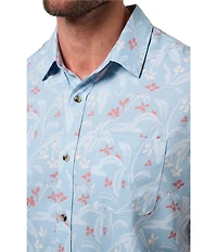 TravisMathew Techwoven Coast Short Sleeve Woven Shirt