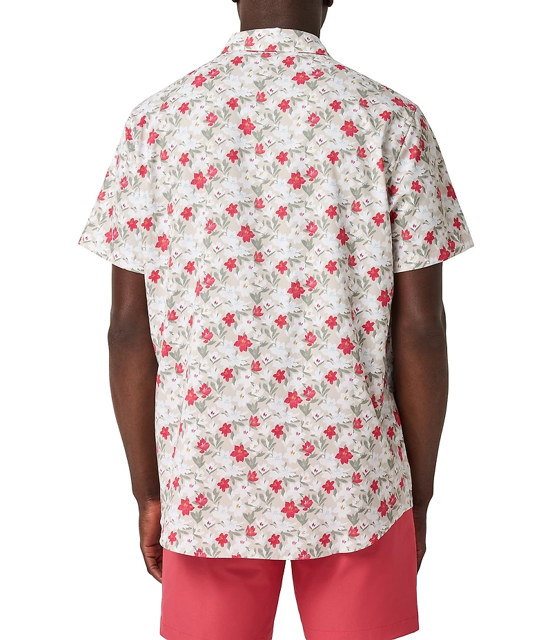 TravisMathew Techwoven Fairway Fit Short Sleeve Woven Shirt