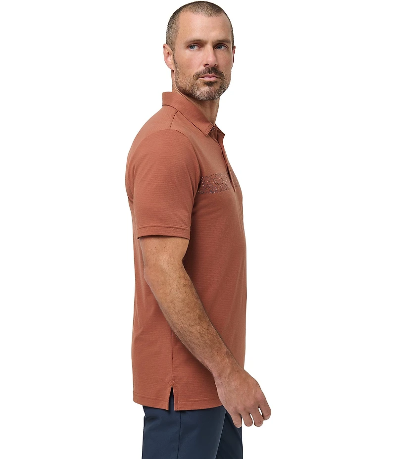 TravisMathew The Heater CS Short Sleeve Polo Shirt