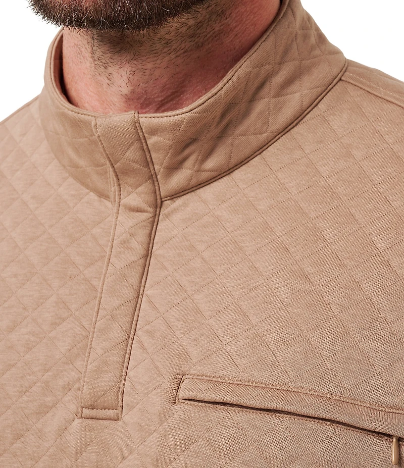 TravisMathew Transatlantic Quarter Zip Pullover