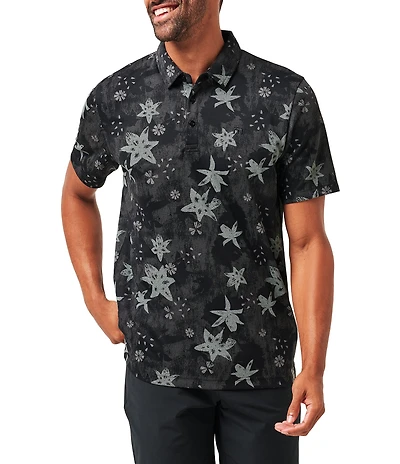 TravisMathew Trek Tide Short Sleeve Polo Shirt