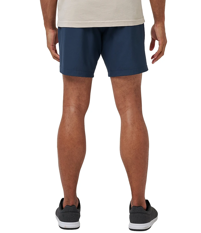 TravisMathew Wanderlust Performance Stretch 7#double; Inseam Shorts