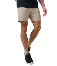 TravisMathew Wanderlust Performance Stretch 7#double; Inseam Shorts