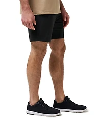 TravisMathew Wanderlust Performance Stretch 7#double; Inseam Shorts