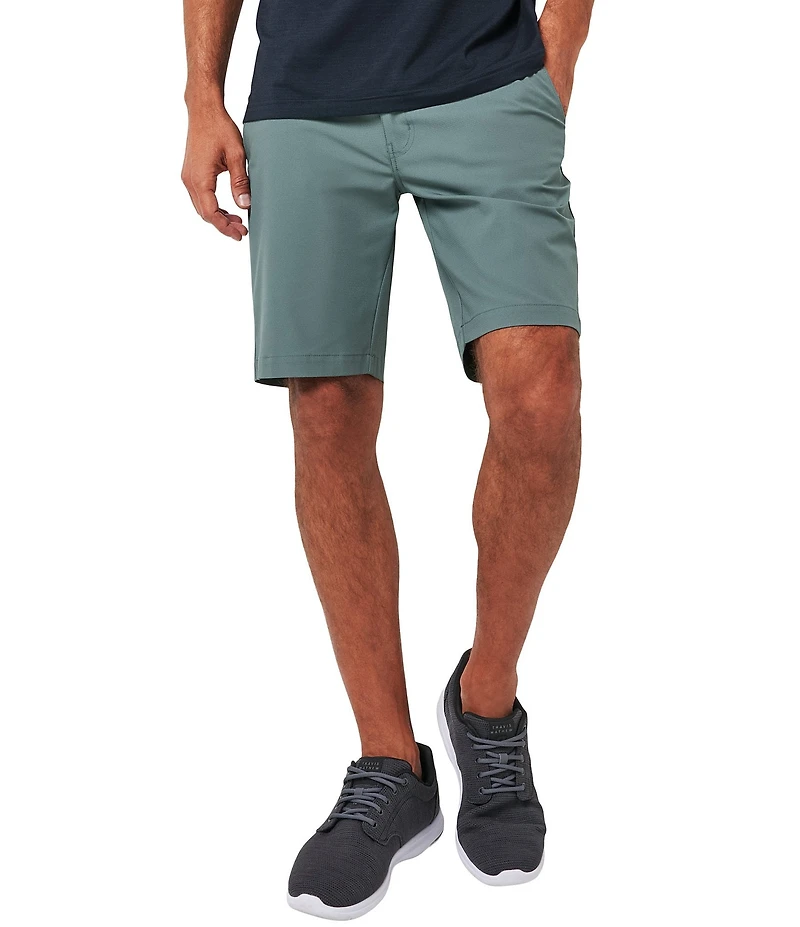 TravisMathew Wanderlust Performance Stretch 9#double; Inseam Shorts