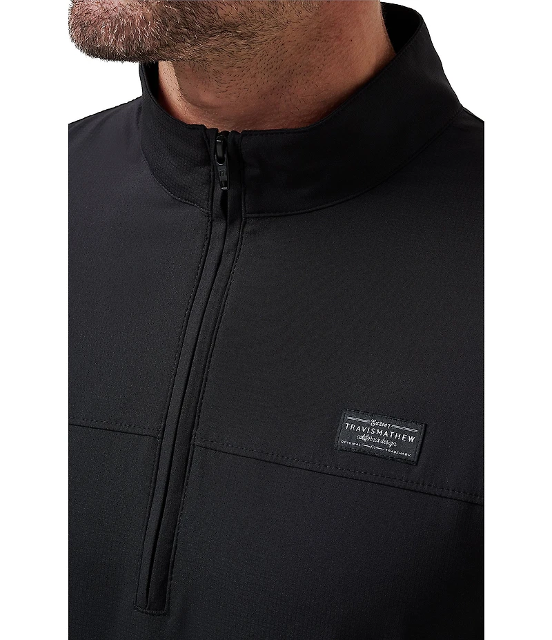 TravisMathew Wanderlust Quarter-Zip Pullover