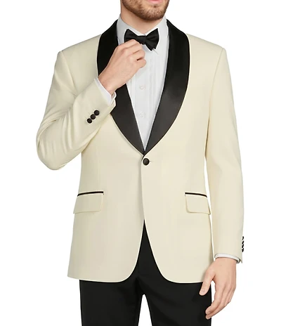 Tre Vero Modern Fit Shawl Collar Tuxedo Jacket