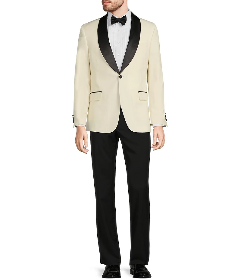 Tre Vero Modern Fit Shawl Collar Tuxedo Jacket
