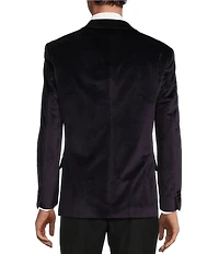 Tre Vero Modern Fit Velvet Tuxedo Sport Coat