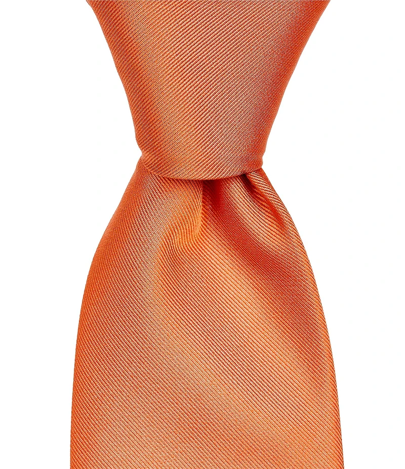 Tre Vero Solid Narrow 3#double; Silk Point Tip Tie
