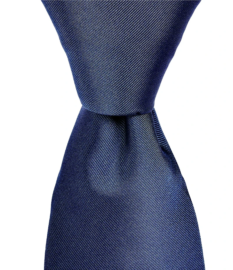 Tre Vero Solid Narrow 3#double; Silk Point Tip Tie