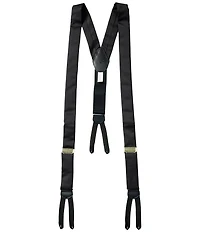 Tre Vero Solid Non-Convertible Suspenders