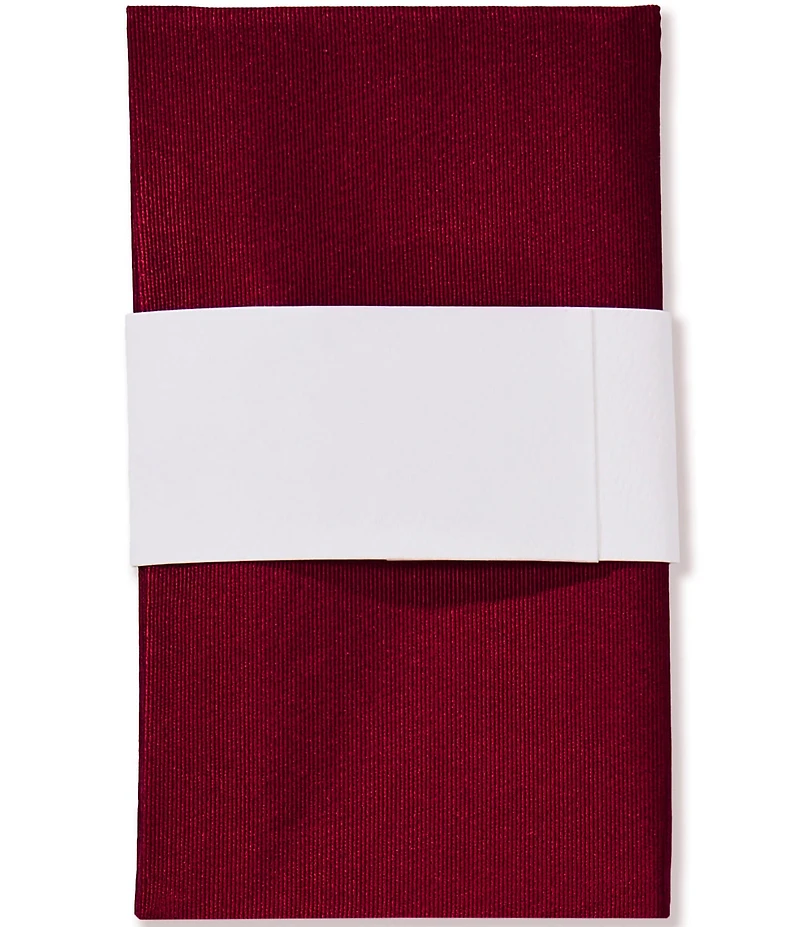 Tre Vero Solid Silk Pre-Folded Pocket Square