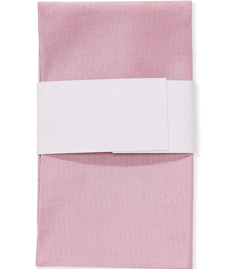 Tre Vero Solid Silk Pre-Folded Pocket Square